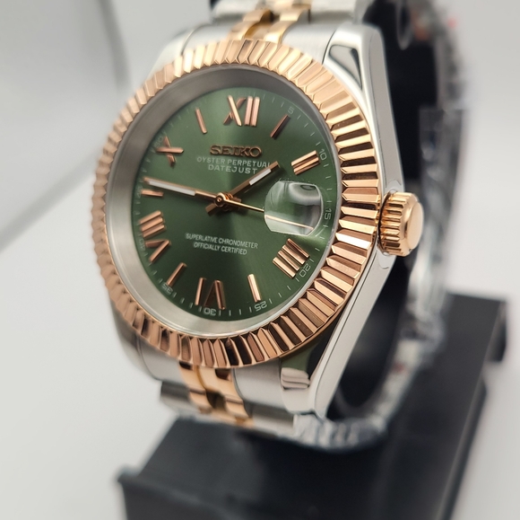 Seiko Other - New 36mm Seiko Mod Date Just Automatic Watch